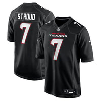 Houston Texans C.J. Stroud Carbon Black Fashion Jersey