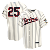 Minnesota Twins Byron Buxton Cream 2026 Field of Dreams Stadium Jersey