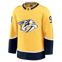 Nashville Predators Filip Forsberg Gold Home Premium Jersey