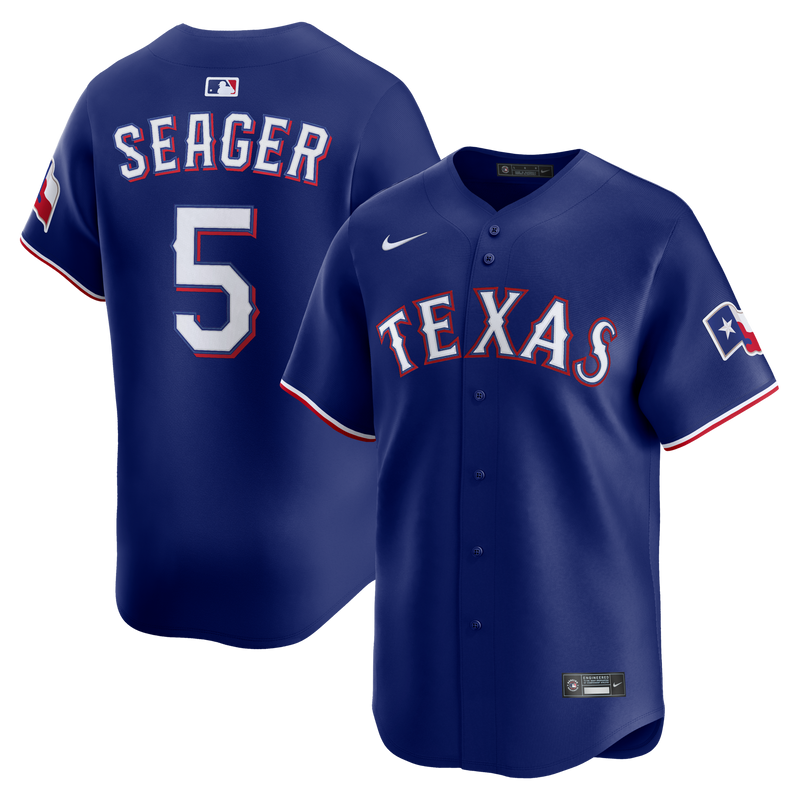 Texas Rangers Corey Seager Royal Alternate 2 Limited Jersey