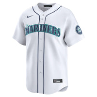 Seattle Mariners Cal Raleigh White Home Limited Player Jersey