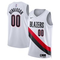 Portland Trail Blazers Replica Association Edition Swingman Jersey - White - Scoot Henderson