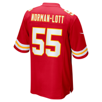 Kansas City Chiefs Omarr Norman-Lott Red Team Game Jersey