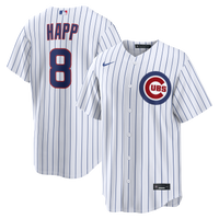 Chicago Cubs Ian Happ White Home Replica Jersey