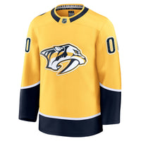 Nashville Predators Gold Home Premium Custom Jersey