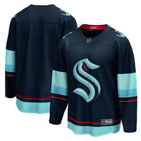 Seattle Kraken Deep Sea Blue Home Breakaway Jersey