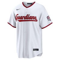Fourth of July Cleveland Guardians José Ramírez White USA 250 Stadium Jersey
