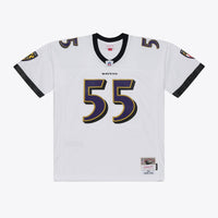Baltimore Ravens Terrell Suggs White 2003 Legacy Replica Player Jersey