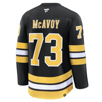 Boston Bruins Charlie McAvoy Black Home Premium Player Jersey