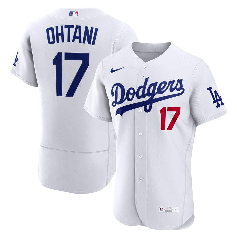 Los Angeles Dodgers Shohei Ohtani White Home Authentic Jersey