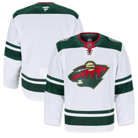 Minnesota Wild White Away Authentic Pro Jersey