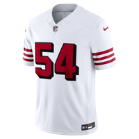 San Francisco 49ers Fred Warner White Alternate Vapor F.U.S.E. Stitched Limited Jersey