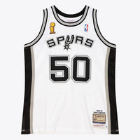 San Antonio Spurs David Robinson 2002 Home Finals Authentic Jersey - White