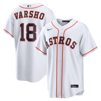 Houston Astros Daulton Varsho White Home Replica Jersey