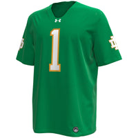 Kelly Green Notre Dame Fighting Irish Premier Football Jersey