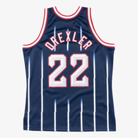 Houston Rockets Swingman Jersey Road Clyde Drexler 1996-97
