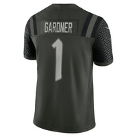 New York Jets Ahmad Sauce Gardner Gotham Green 2025 Rivalries Collection Stitched Limited Jersey