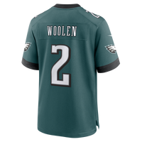 Philadelphia Eagles Tariq Woolen Midnight Green Team Game Jersey