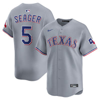 Texas Rangers Corey Seager Gray Road Limited Jersey