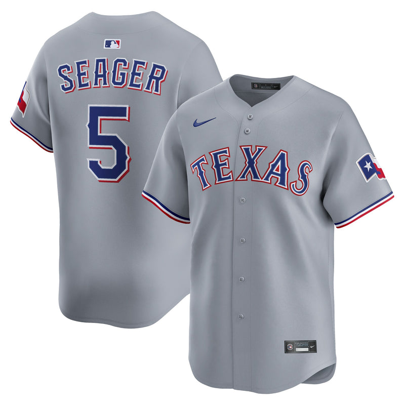 Texas Rangers Corey Seager Gray Road Limited Jersey