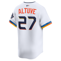 Houston Astros Jose Altuve White 2025 City Connect Limited Player Jersey