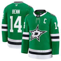 Dallas Stars Jamie Benn Kelly Green Home Premium Jersey
