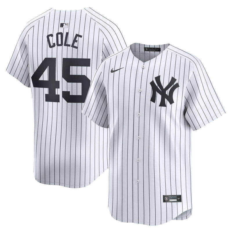 New York Yankees Gerrit Cole White Home Limited Player Jersey