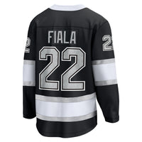 Los Angeles Kings Kevin Fiala Black Home Breakaway Jersey
