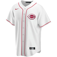 Cincinnati Reds White Home Replica Custom Jersey