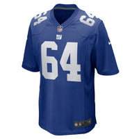New York Giants Aaron Stinnie Royal Team Game Jersey
