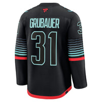 Seattle Kraken Philipp Grubauer Black Alternate Premium Player Jersey