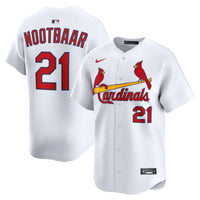 St. Louis Cardinals Lars Nootbaar White Home Limited Player Jersey