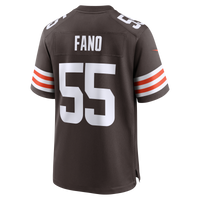 Cleveland Browns Spencer Fano Brown 2026 NFL Draft First Round Pick No. 9 Team Game Jersey