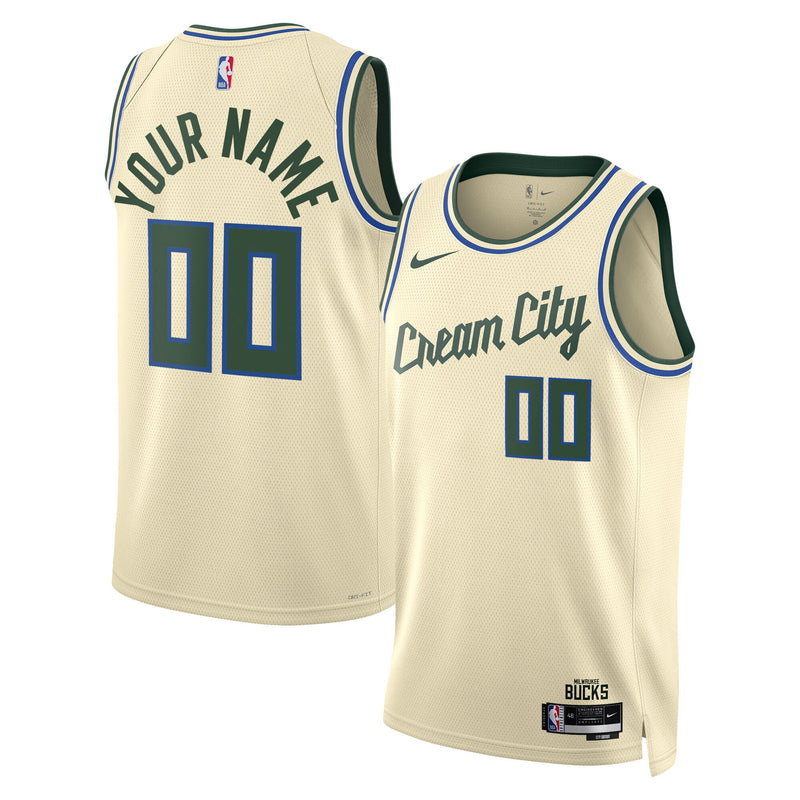 Milwaukee Bucks 2025/26 City Edition Swingman Jersey - Custom