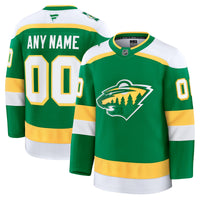 Minnesota Wild Green Alternate Premium Custom Jersey