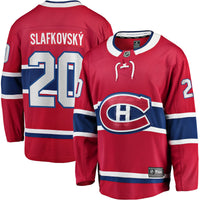 Montreal Canadiens Juraj Slafkovsky Red Breakaway Jersey