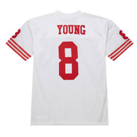 San Francisco 49ers 1994 Steve Young White Authentic Throwback Retired Player Jersey