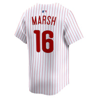 Philadelphia Phillies Brandon Marsh White Home Limited Player Jersey