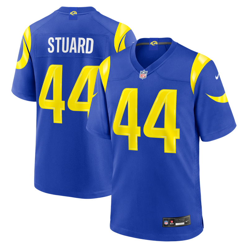 Los Angeles Rams Grant Stuard Royal Team Game Jersey