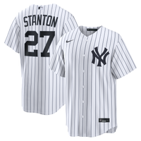 New York Yankees Giancarlo Stanton White Home Replica Jersey