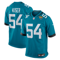Jacksonville Jaguars Jack Kiser Teal Team Game Jersey