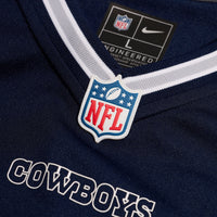 Dallas Cowboys Tyler Booker Navy Team Game Jersey