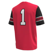 #1 Red Utah Utes Replica Football Jersey