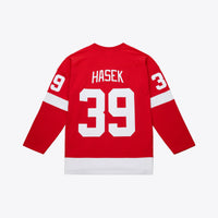 Detroit Red Wings Dominik Hasek Red 2007-08 Power Play Jersey