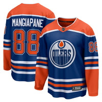 Edmonton Oilers Andrew Mangiapane Royal Home Breakaway Jersey