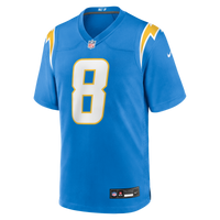 Los Angeles Chargers Omarion Hampton Powder Blue Team Game Jersey