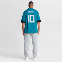 Jacksonville Jaguars Carter Bradley Teal Team Game Jersey