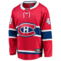 Montreal Canadiens Lane Hutson Red Home Breakaway Jersey