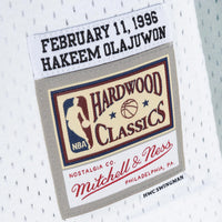 NBA Hakeem Olajuwon 1996 Swingman Authentic Jersey All-Star - White