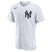 New York Yankees White Home Authentic Custom Jersey